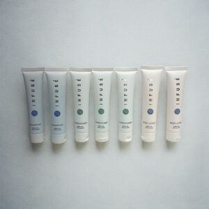 EcoWell Infuse Shampoo, Conditioner, & Body Lotion Travel Size White Tea Coconut